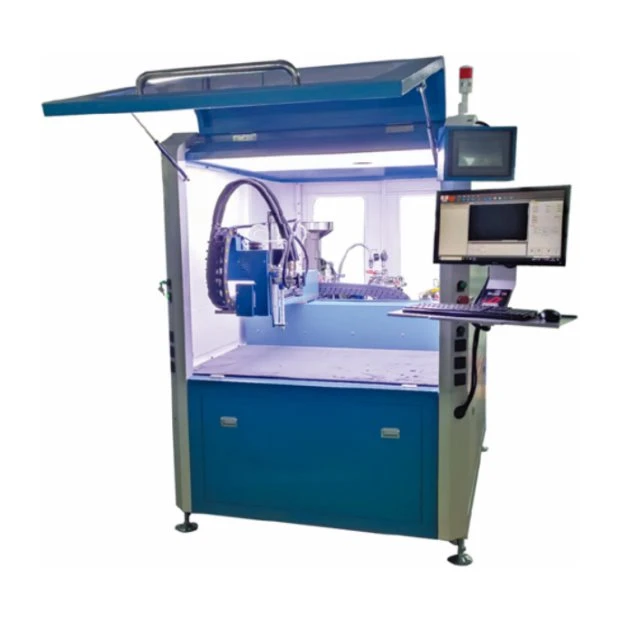 Plně Qutomatic Epoxidová pryskyřice zalévací stroj Visial Encapsulation